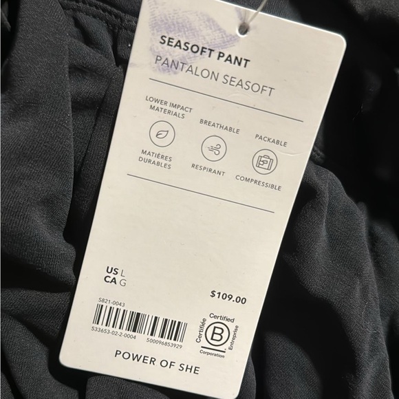 Athleta Seasoft Pant // Black #533653 - Picture 15 of 16